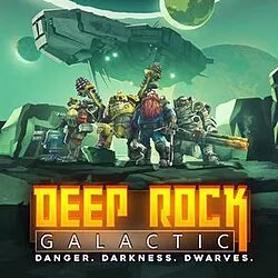 Deep Rock Galactic logo